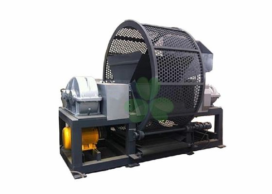 China Neumático de la basura de la trituradora del neumático de la basura del alto rendimiento que recicla poder de la máquina 75×2kw proveedor