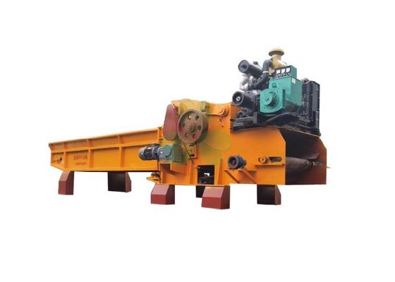 China Tipo integrado móvil capacidad grande de la máquina de madera de la trituradora de la trituradora de la madera proveedor