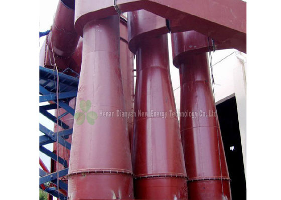China Filtro rojo del colector del separador del polvo del ciclón/del colector de polvo del cemento de largo usando vida proveedor