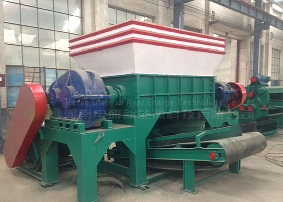 China Neumático inútil amistoso de la basura de la trituradora del coche de Eco que destroza la planta 40 toneladas de capacidad proveedor