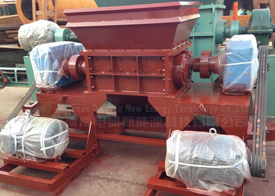 China Trituradora industrial del neumático de goma de la máquina de la trituradora del eje gemelo 2,5 toneladas de capacidad proveedor
