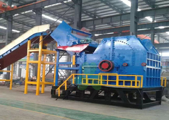 China Máquina de gran tamaño de la trituradora de martillo, chatarra que recicla el equipo de poco ruido proveedor