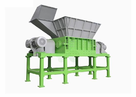 China Poder plástico del kilovatio de la máquina 22×2 de la trituradora del eje del barril/vidrio/papel cuatro proveedor