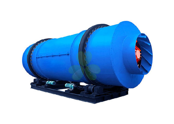 China secadores de tambor rotatorios 22kW para el tipo 1 del atomizador de los pedazos de madera--5r/velocidad rotatoria mínima proveedor